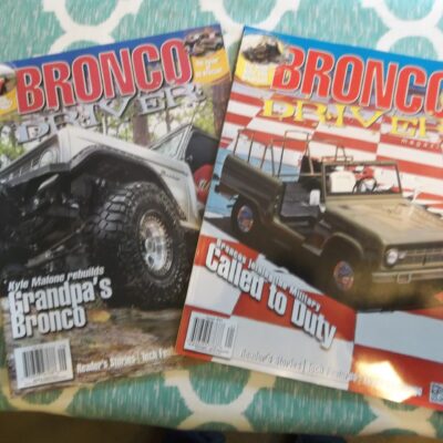 Bronco Driver Back Issues
