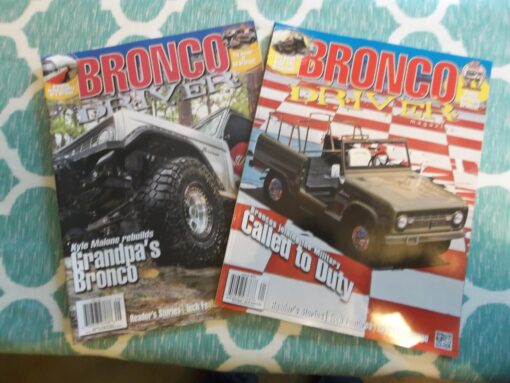 Bronco Driver Back Issues